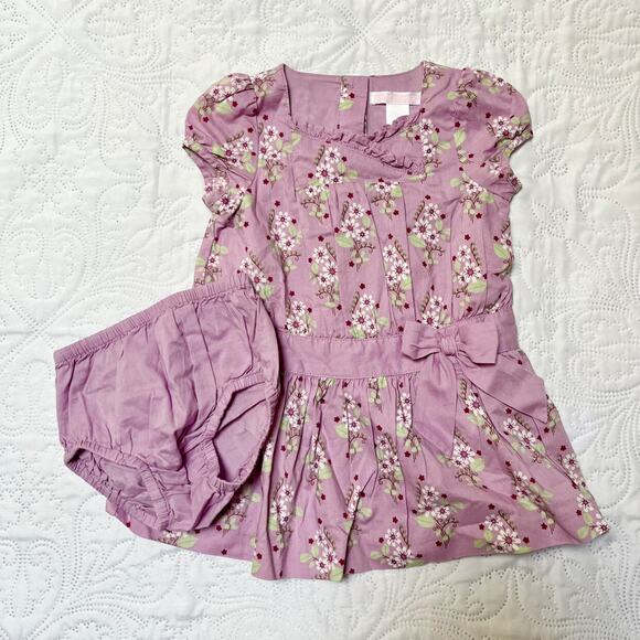 Janie And Jack Orchard Harvest Dress Size 6-12m - Picture 2 of 5